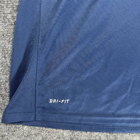 Nike Jersey Mens Large Short Sleeve Park V Game Crew Neck Dri Fit Pullover Logo - Picture 2 of 9